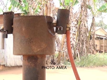 Un robinet cadenassé depuis 2 heures du matin à Kpali